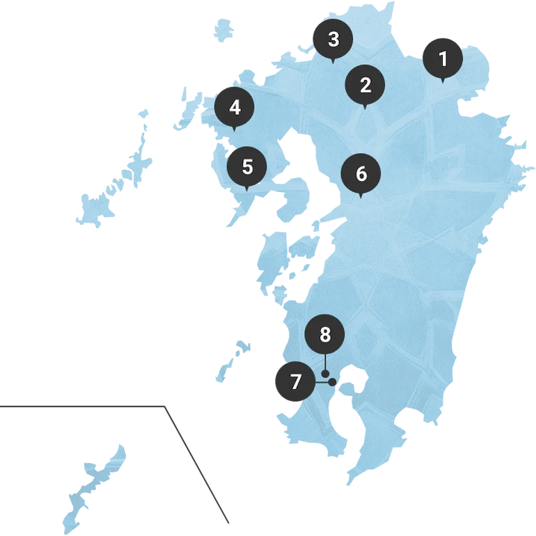 九州地図